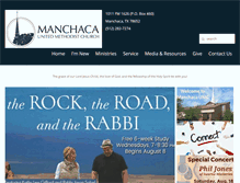 Tablet Screenshot of manchacaumc.org